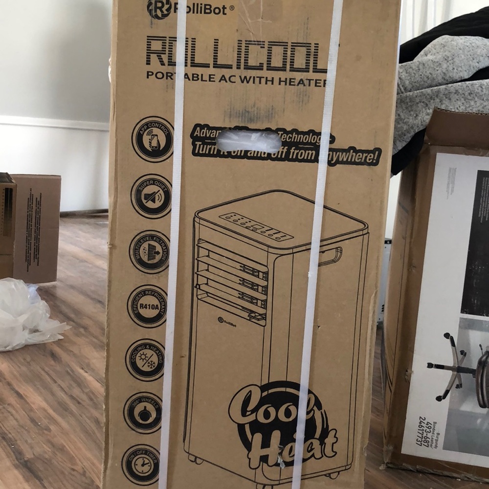 Portable AC with heater